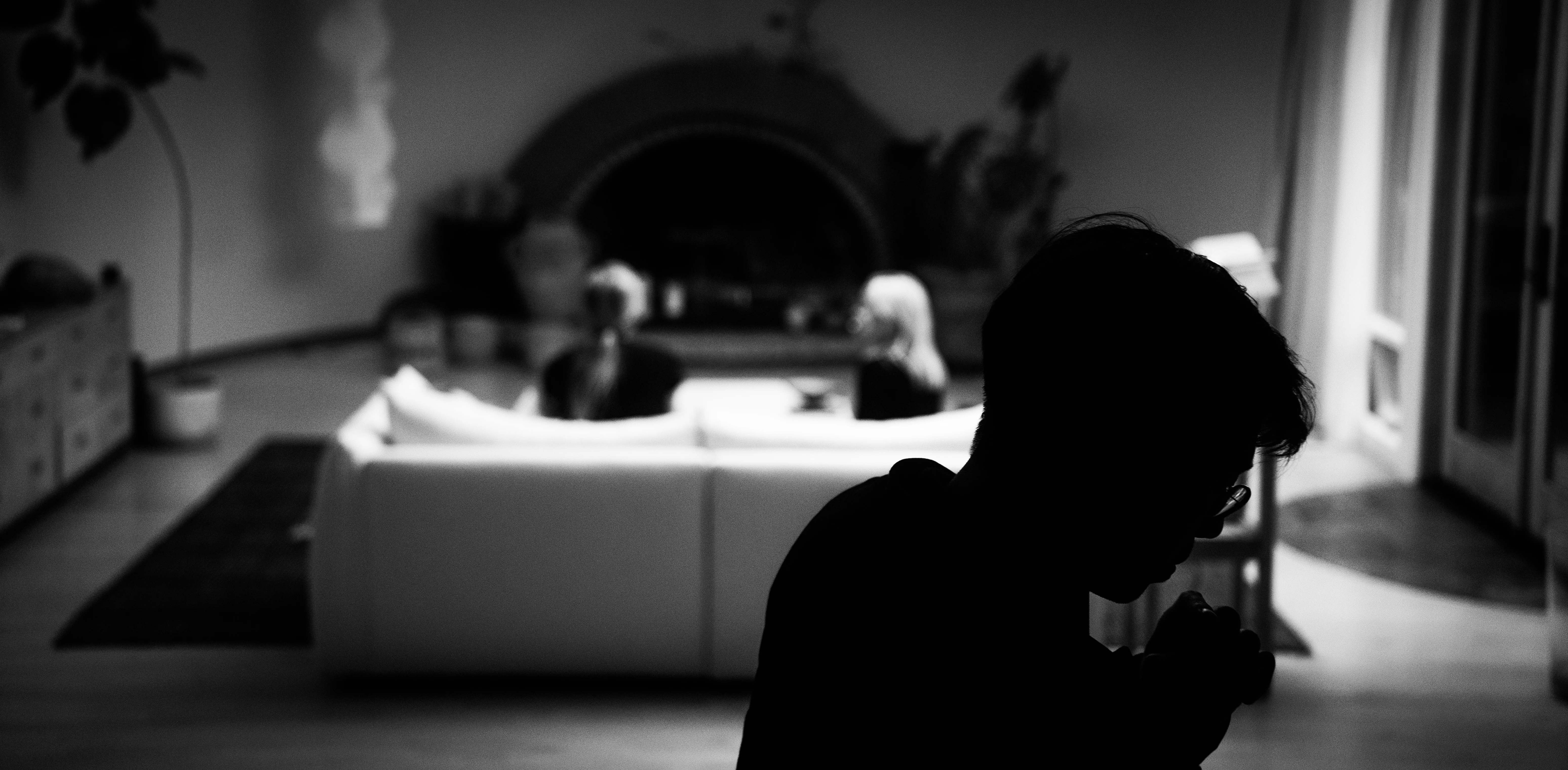 A Rhythm sunlight generator lighting a room — The Moon House