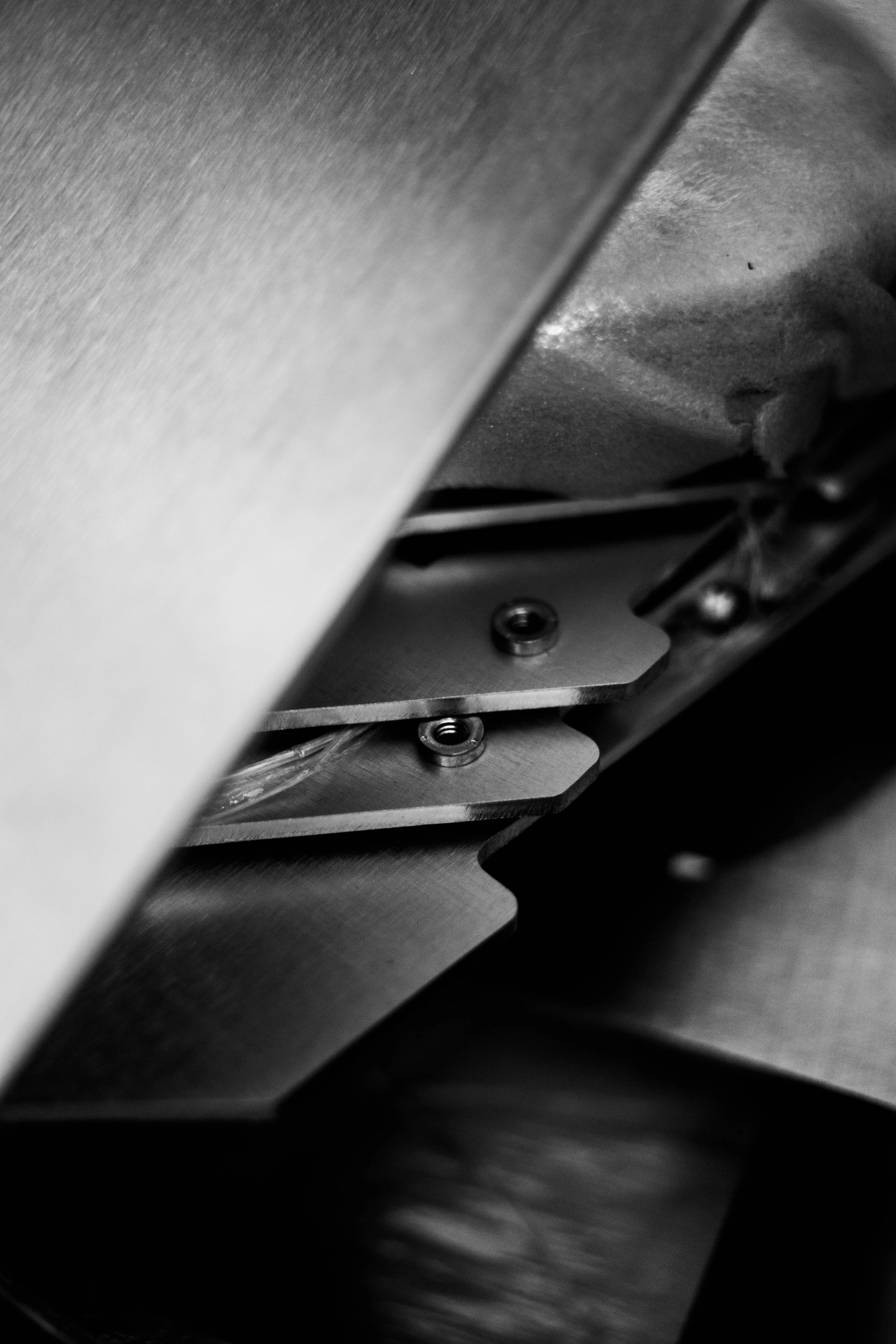 A Rhythm sunlight generator being assembled by hand in the San Francisco workshop